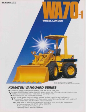Radlader Komatsu WA 70-1