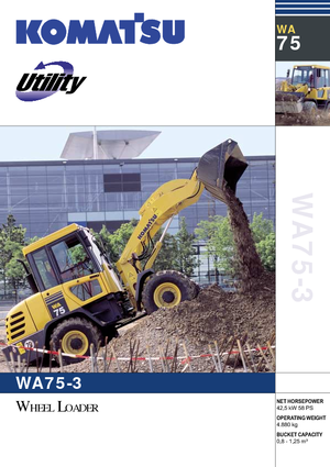 Radlader Komatsu WA75-3 Fleet
