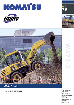 Radlader Komatsu WA75-3 Fleet
