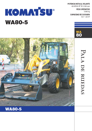 Radlader Komatsu WA80-5