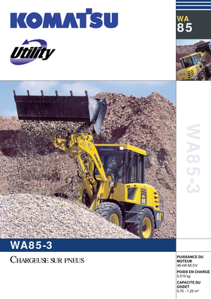 Radlader Komatsu WA85-3