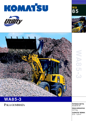 Radlader Komatsu WA85-3