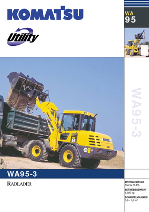 Radlader Komatsu WA90-3