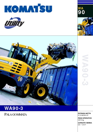 Radlader Komatsu WA90-3