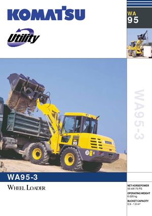 Radlader Komatsu WA95-3