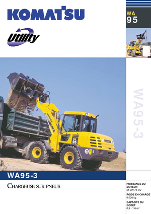 Radlader Komatsu WA95-3