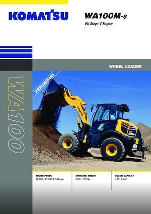 Radlader Komatsu WA100M-8E0