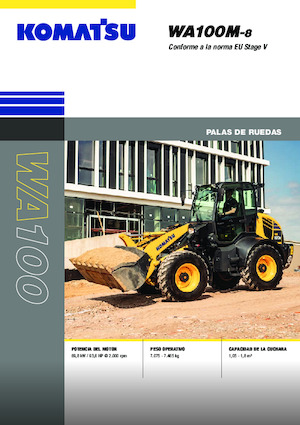 Radlader Komatsu WA100M-8E0
