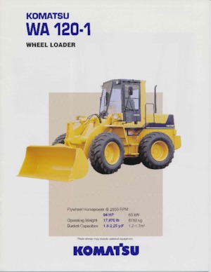Radlader Komatsu WA120-1