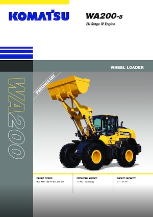 Radlader Komatsu WA200-8E0