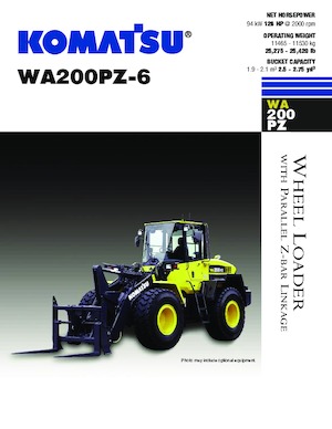 Radlader Komatsu WA200PZ-6