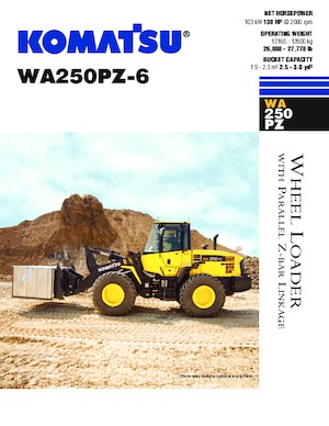 Radlader Komatsu WA250PZ-6
