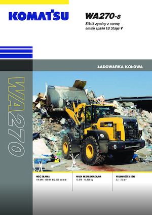 Radlader Komatsu WA270-8E0