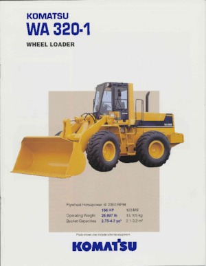 Radlader Komatsu WA320-1