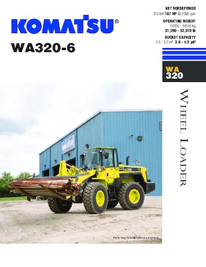 Radlader Komatsu WA320-6