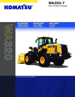 Radlader Komatsu WA320-7