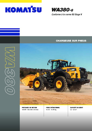 Radlader Komatsu WA380-8E0