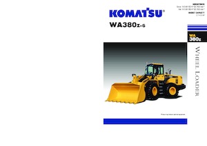 Radlader Komatsu WA380Z-6