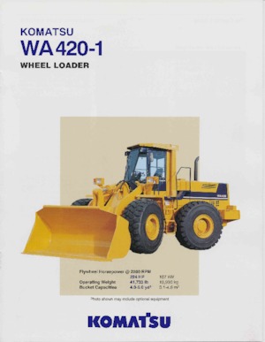 Radlader Komatsu WA420-1