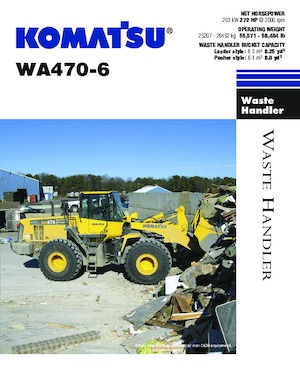 Radlader Komatsu WA470-6