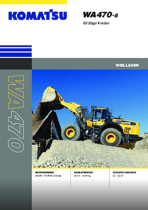 Radlader Komatsu WA470-8E0