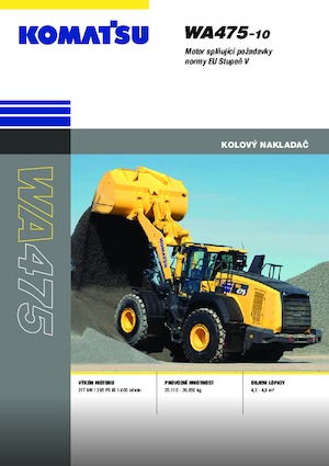 Radlader Komatsu WA475-10E0