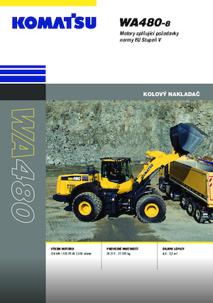 Radlader Komatsu WA480-8E0