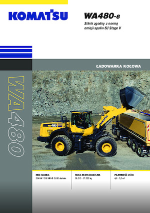 Radlader Komatsu WA480-8E0