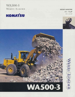 Radlader Komatsu WA500-3