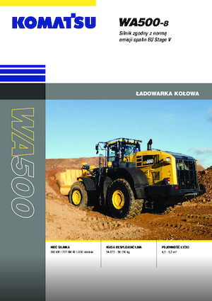 Radlader Komatsu WA500-8E0