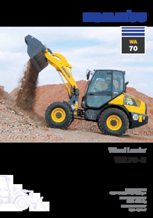 Radlader Komatsu WA70-5
