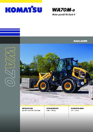 Radlader Komatsu WA70M-8E0