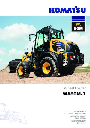 Radlader Komatsu WA80M-7 
