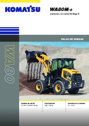 Radlader Komatsu WA80M-8E0