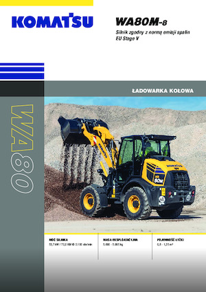 Radlader Komatsu WA80M-8E0