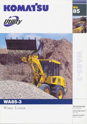 Radlader Komatsu WA85-3