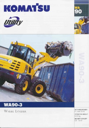 Radlader Komatsu WA90-3