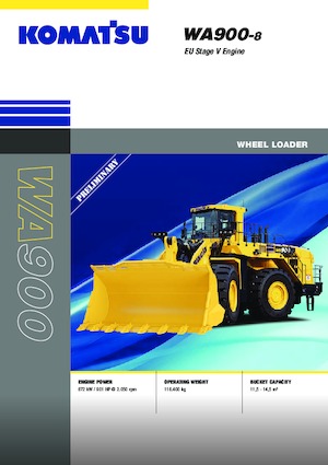 Radlader Komatsu WA900-8E0
