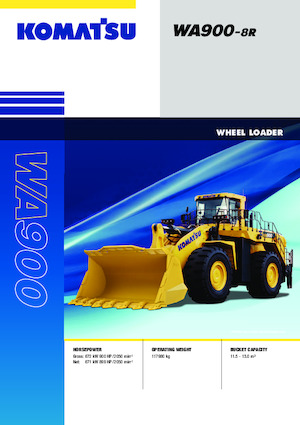 Radlader Komatsu WA900-8R