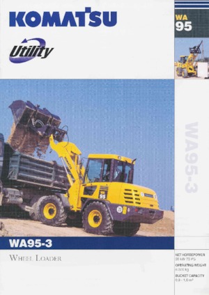 Radlader Komatsu WA95-3