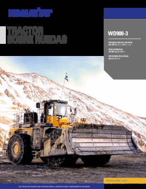 Raddozer Komatsu WD900-3A
