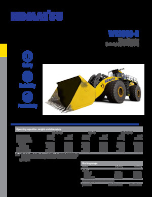 Radlader Komatsu WE2350