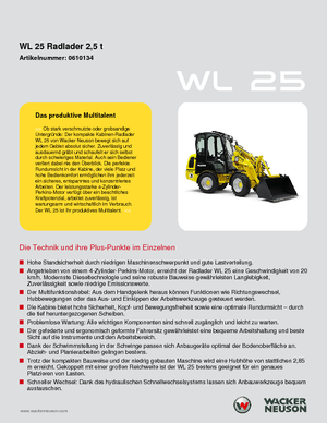 Radlader Wacker Neuson WL25