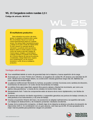 Radlader Wacker Neuson WL25