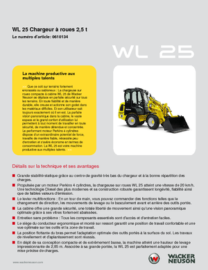 Radlader Wacker Neuson WL25
