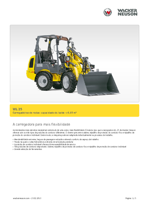 Radlader Wacker Neuson WL25