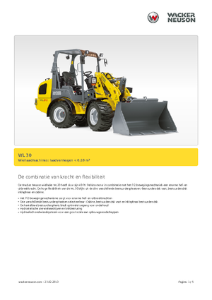 Radlader Wacker Neuson WL 30