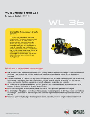 Radlader Wacker Neuson WL 36