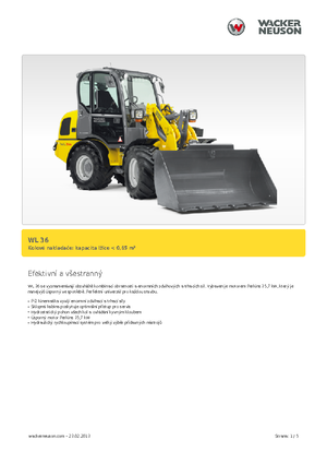 Radlader Wacker Neuson WL 36