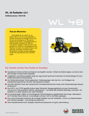 Radlader Wacker Neuson WL 48